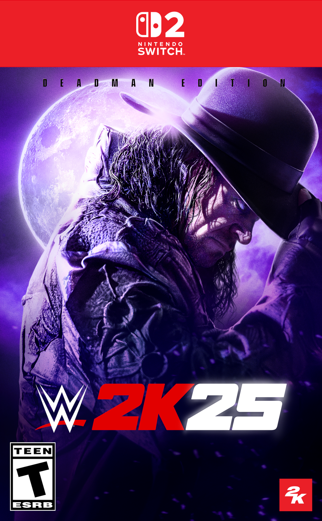 WWE 2K25 Deadman Edition Switch 2 Box Art-2