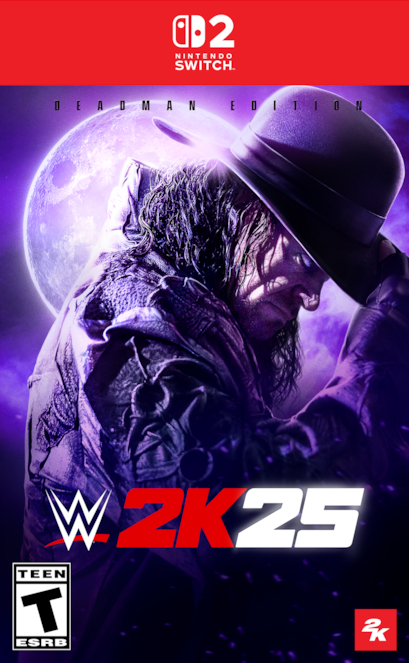 WWE 2K25 Deadman Edition Switch 2 Box Art-2