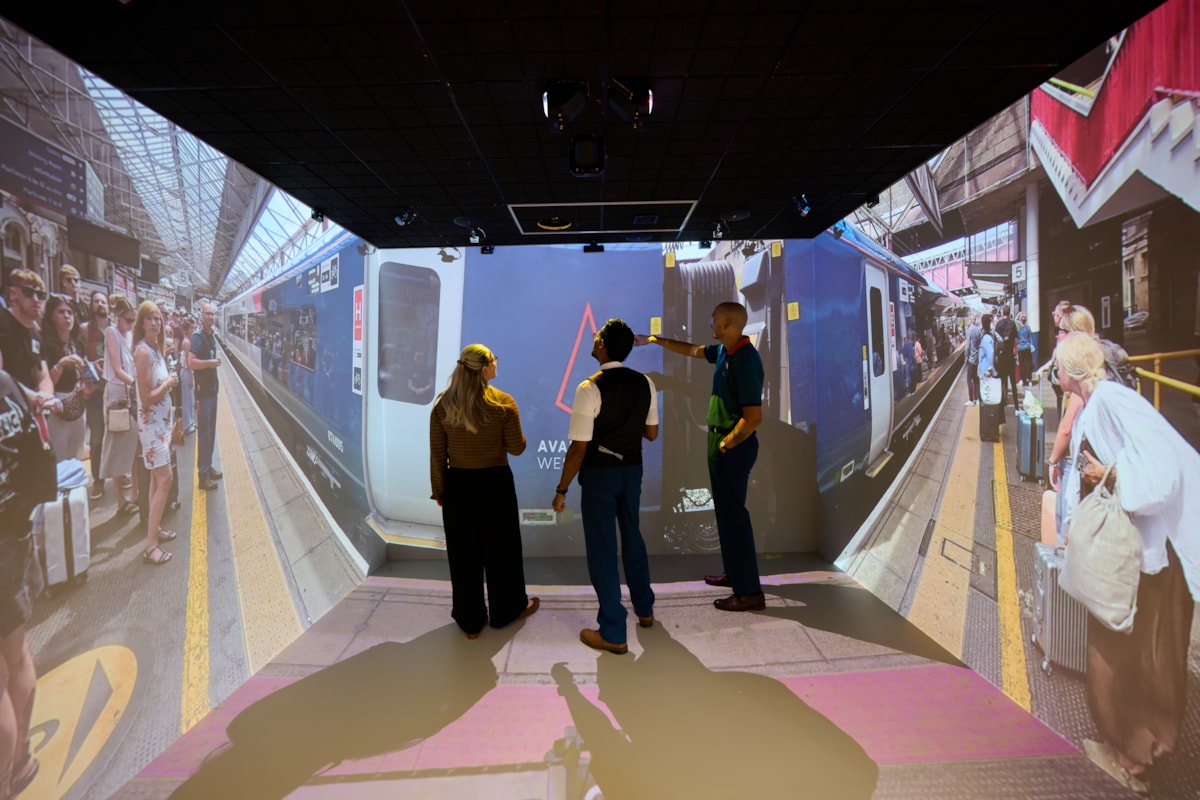 Avanti West Coast's new immersive learning space allows colleagues to experience real-life situations in a safe and controlled environment