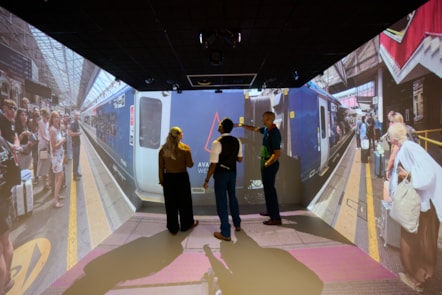 Avanti West Coast's new immersive learning space allows colleagues to experience real-life situations in a safe and controlled environment