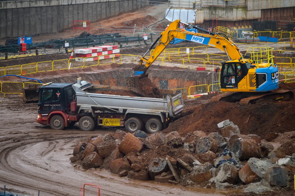 20260110 HS2 Curzon Station piling completed -16