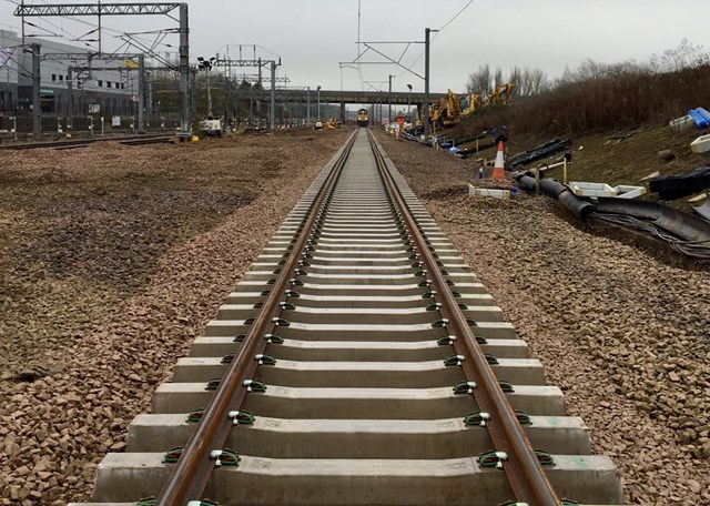 A better railway for passengers after Christmas upgrades: Previous track renewal project on the West Coast main line