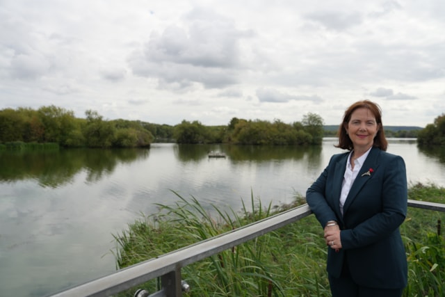 Mayor Claire at Attenborough Sept 26
