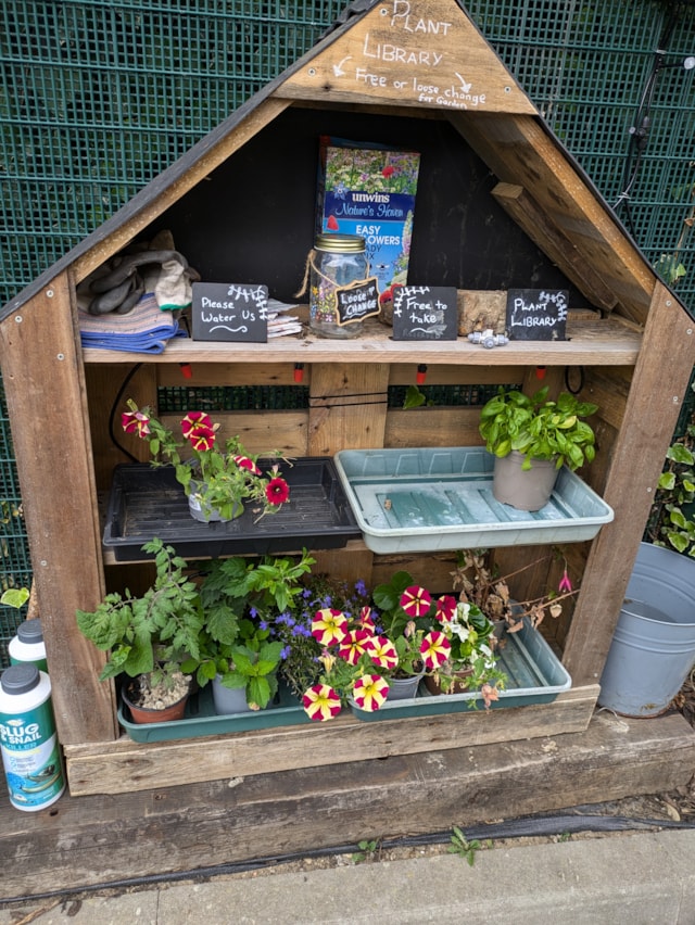 TfL Image - In Bloom competition plant library