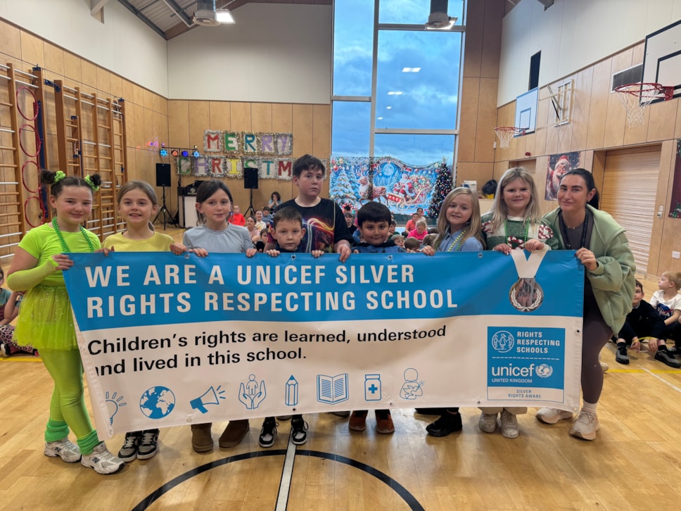 Silver Rights Respecting Schools award for Muirkirk Primary