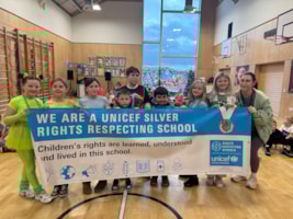 Muirkirk Primary celebrates silver Rights Respecting Award