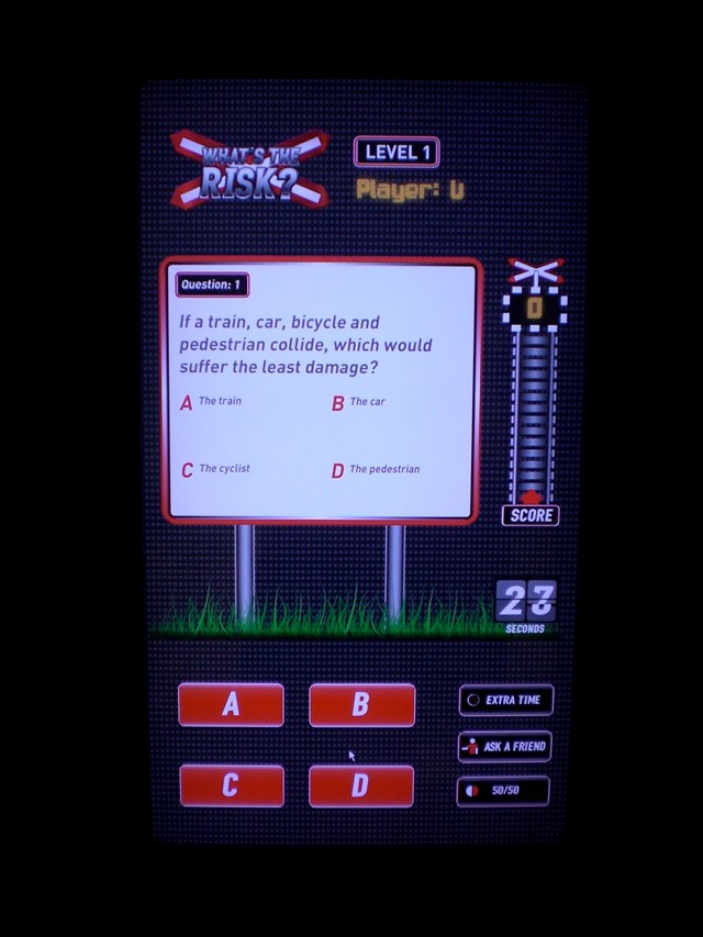 Don't Run The Risk Interactive Game
