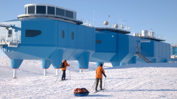 Seriously remote working – applications open for jobs in Antarctica: Returning to Halley from the Clean Air Sector Laboratory. Constantino Listowski.