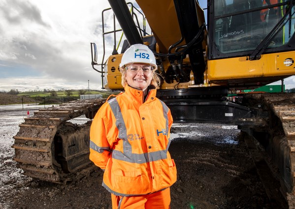 HS2 contractor invests in upskilling Bucks residents ready for jobs on HS2: Stephanie Oliver has a new career working on HS2