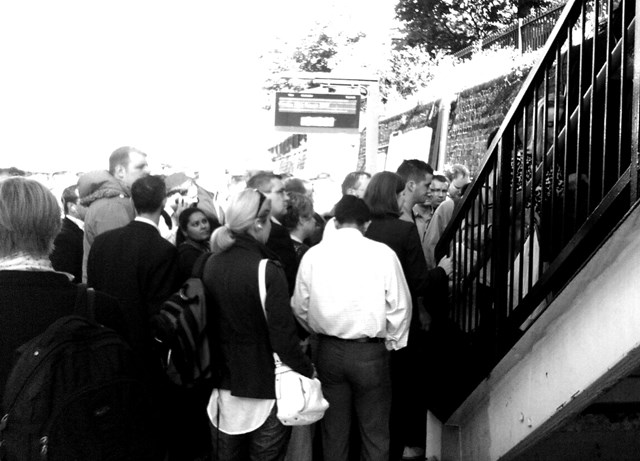 Overcrowding at West Hampstead Thameslink station: The current footbridge at Thameslink station is unable to cope with the number of passengers using the station in peak times, causing congestion. The new station building will complete the new footbridge, providing an additional entrance and exit to the station and reducing overcrowding.