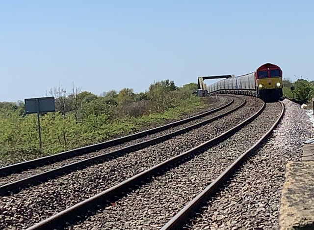 Keeping the lights on Network Rail fully reopens one of most important freight lines in Britain after unprecedented repair operation