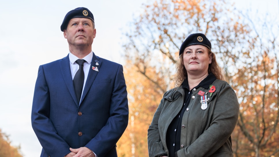 LNER Colleagues Dave Cooper and Lindsay Westerby