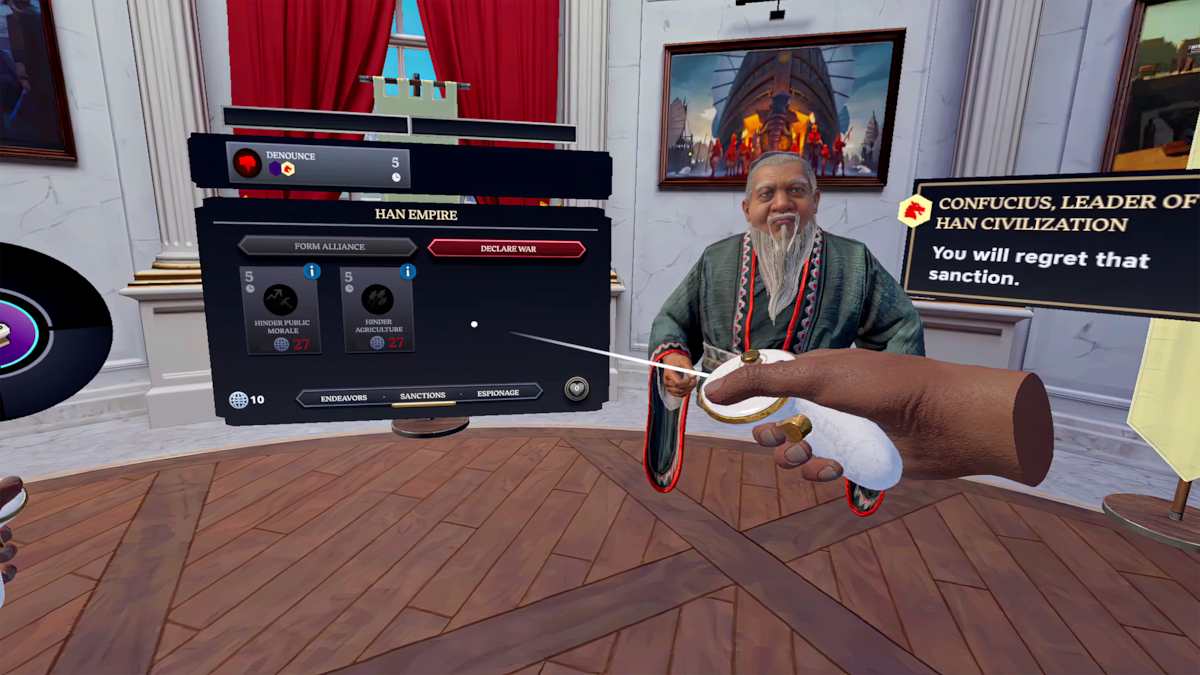Civilization VII - VR Diplomacy Room-4