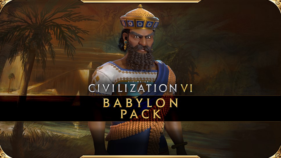 Civilization VI - New Frontier Pass - Babylon Pack Key Art