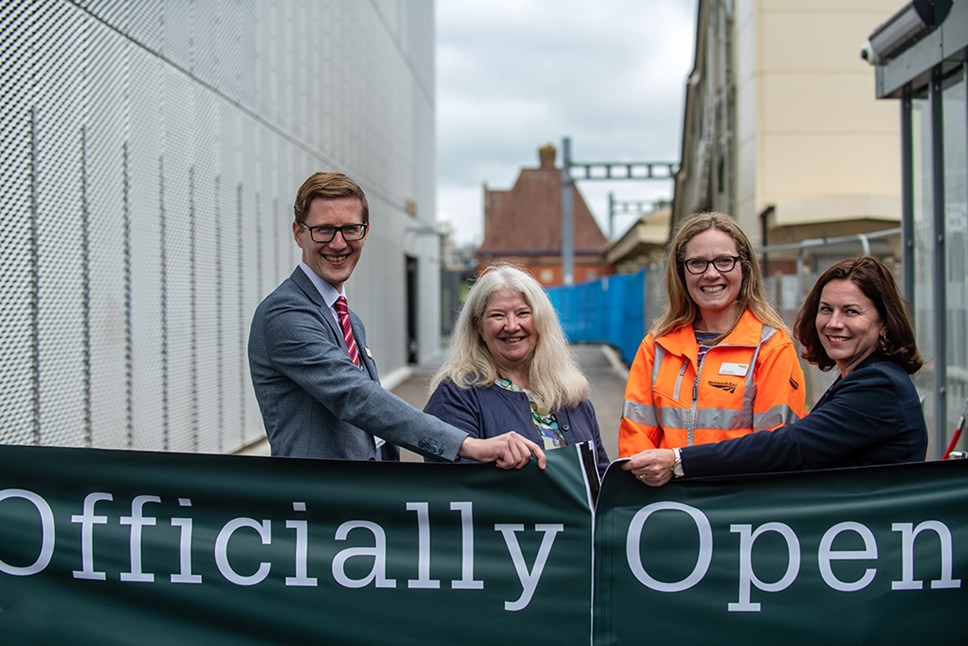 NEWBURY Car park and cycle hub opening