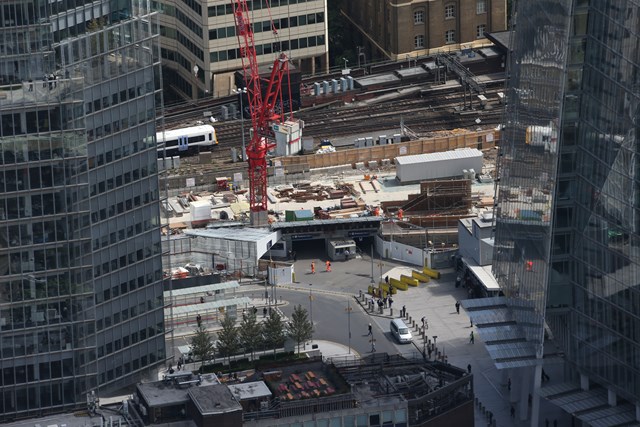 Thameslink Programme - Aerial view of London Bridge 8