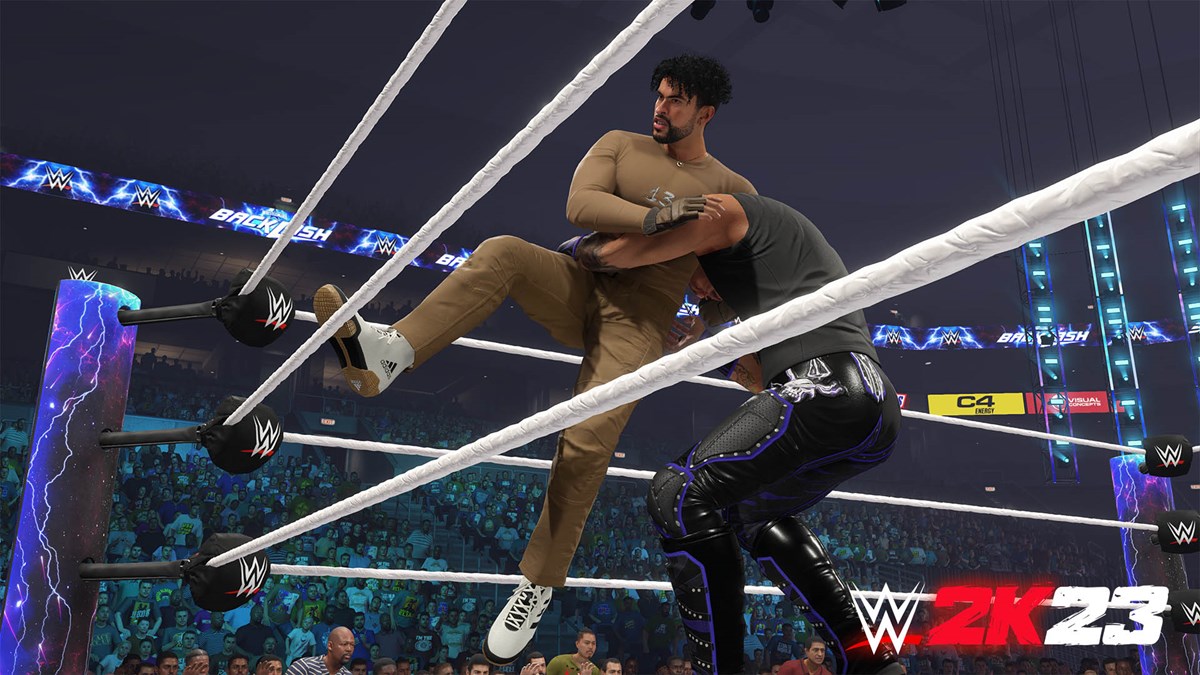 WWE2K23 BAD BUNNY TORNADO