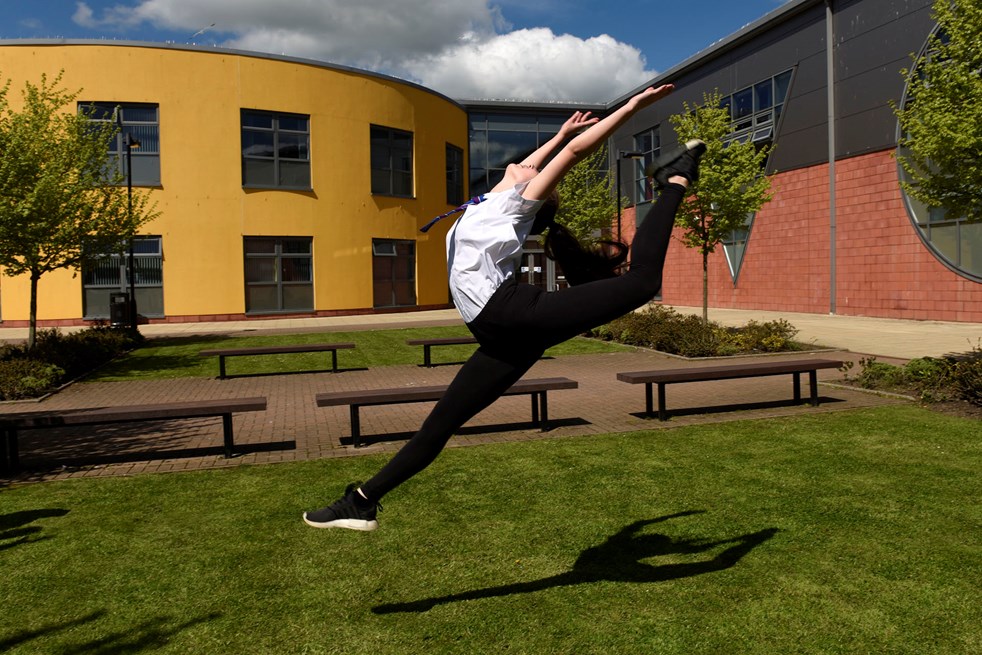 Hannah jumps for joy after world cheerleading success