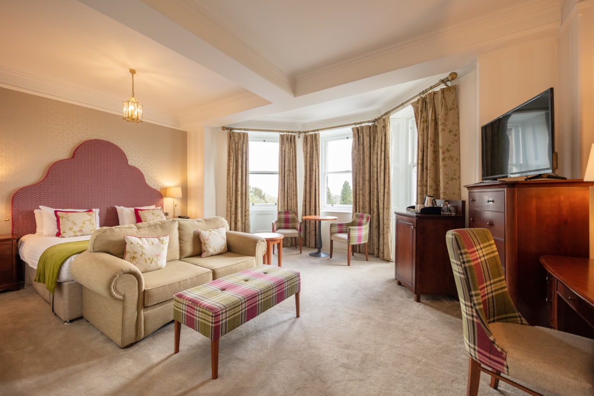 Nidd Hall Hotel Bedroom Historic