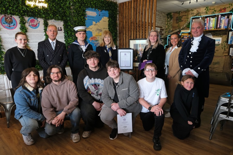 King’s Award for family foundation supporting young people