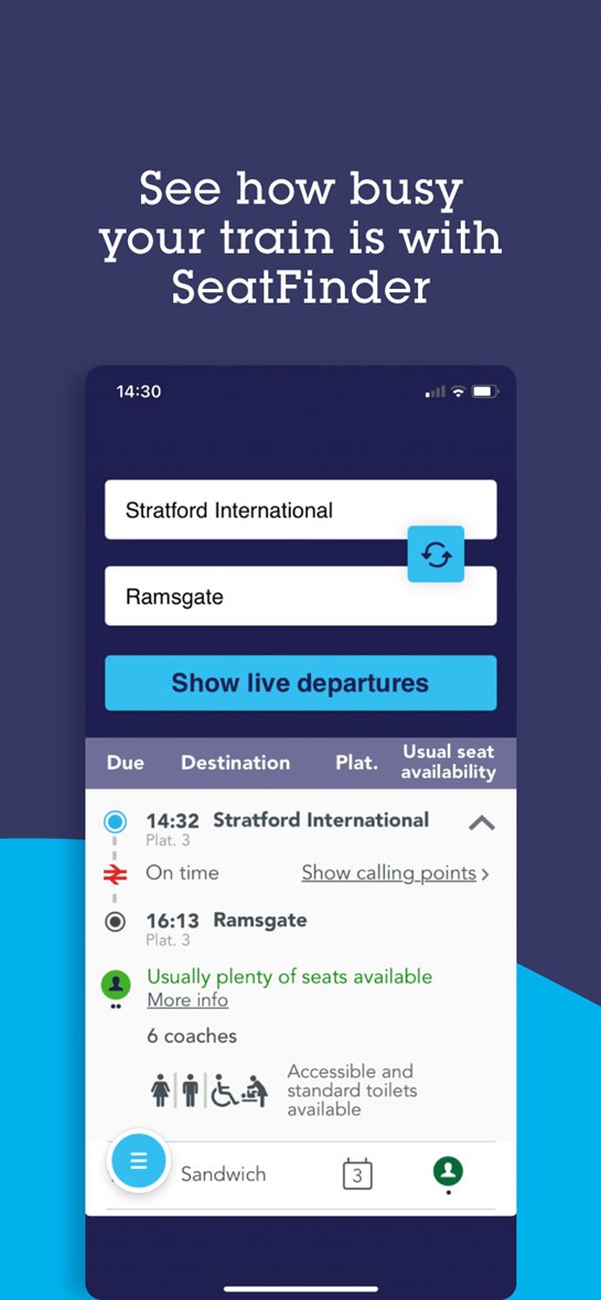 Southeastern Enhances Seatfinder to Enable Safe Travel: SeatFinder-3