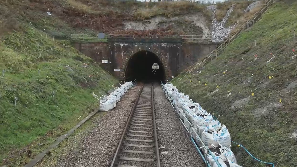 Crewkerne landslip image