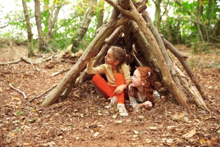 Nature Rockz den building at Wild Duck