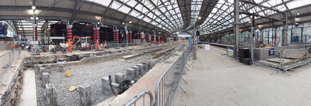Liverpool Lime Street works Oct 2017-2