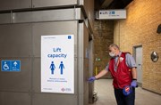 TfL Image - Station Poster Lift capacity