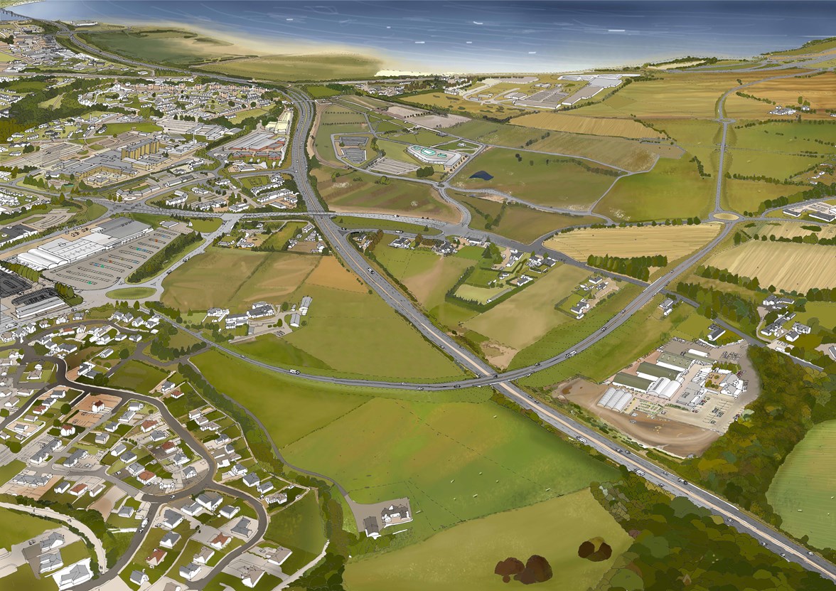 A9_96 connections study Option C artists impression