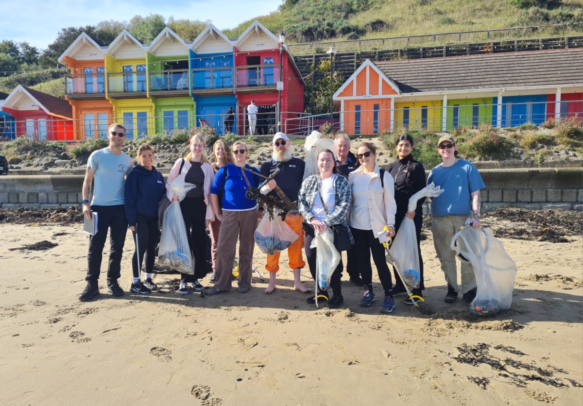Scarborough beach clean