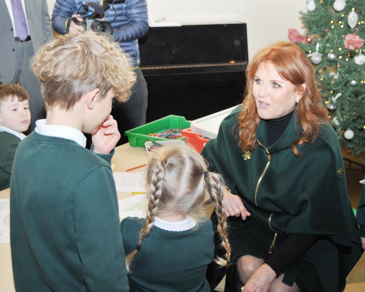 Duchess of York visits Padimam CofE (4)