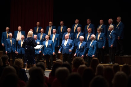 Blackpool Male Voice Choir in action