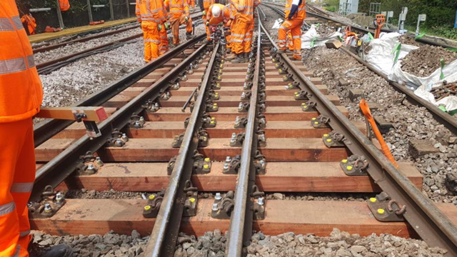 Rail passengers in Sussex are being reminded to check before they travel as Network Rail continues signalling upgrades in South London: Oxted track work