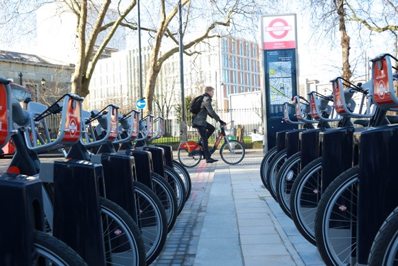 Santander Cycles available throughout the Easter Bank Holiday