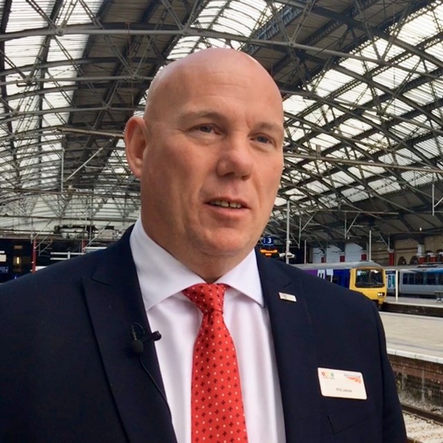 Phil James, North West route director