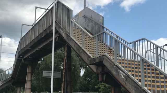Essential safety upgrades for Longport footbridge this summer: Longport footbridge 2