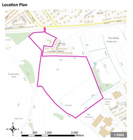 Bilbohall location plan