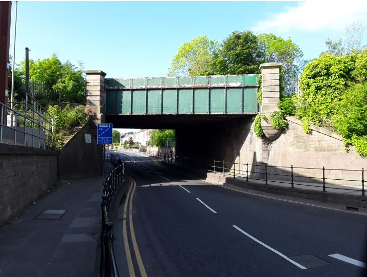 Three Darlington railway bridges to be restored: The Grade II bridge on North Road is to be repainted