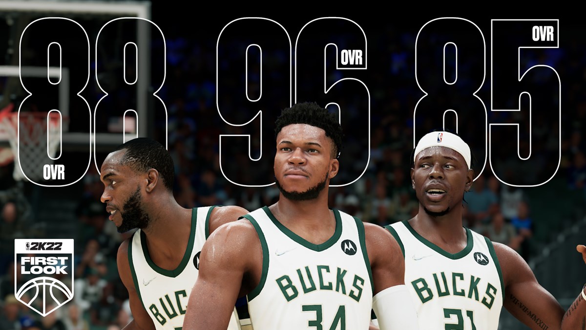 NBA 2K22 FIRST LOOK 2K RATINGS BUCKS