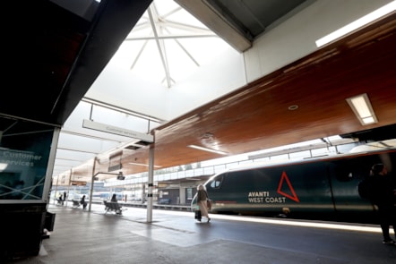 New Skylights on Platform 1 at Coventry Station