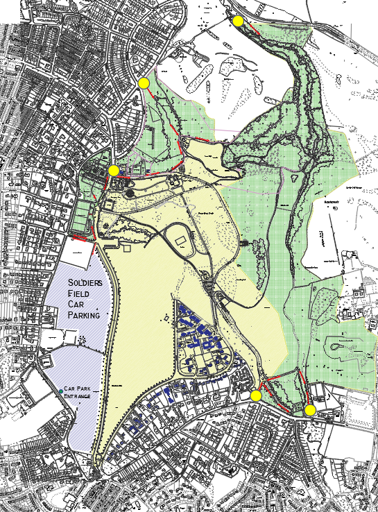 Roundhay Map