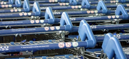 Tesco shopping trolley