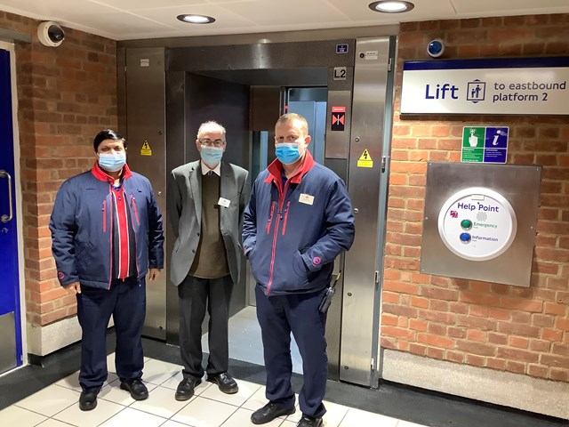 TfL Image - Sudbury Hill station staff