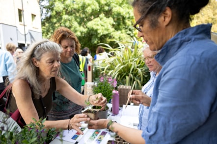Workshop at the Islington Grow Show