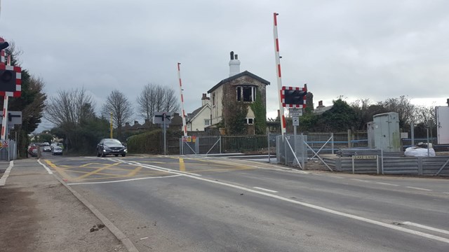 Yapton level crossing upgrade