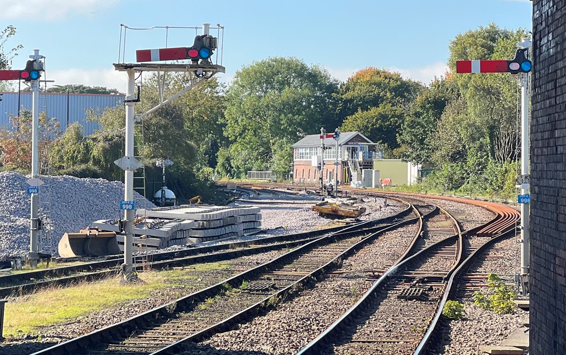 Major railway improvements in Bridlington – Network Rail upgrades signalling and track this month: Major railway improvements in Bridlington – Network Rail upgrades signalling and track this month