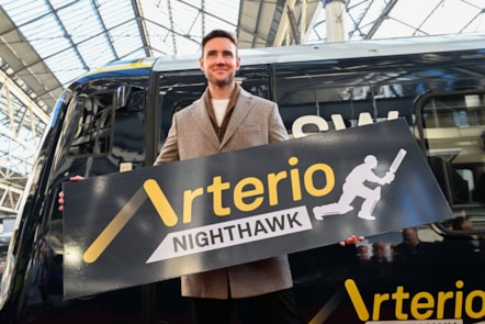 Cricketing legend Stuart Broad unveils Nighthawk train as South Western Railway celebrates rollout of Arterio fleet