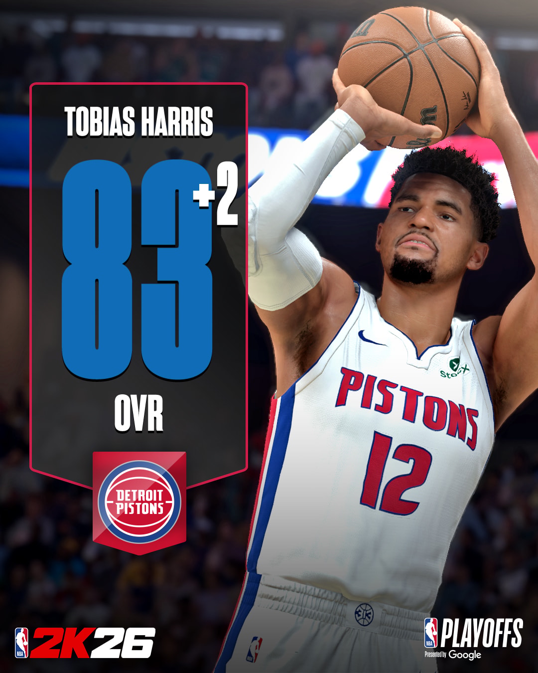 NBA 2K26 Ratings 10 - Tobias Harris Vertical