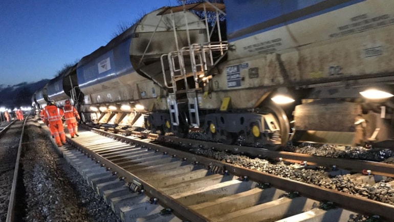 Upgrades mean amended rail service between Bedford and London this weekend